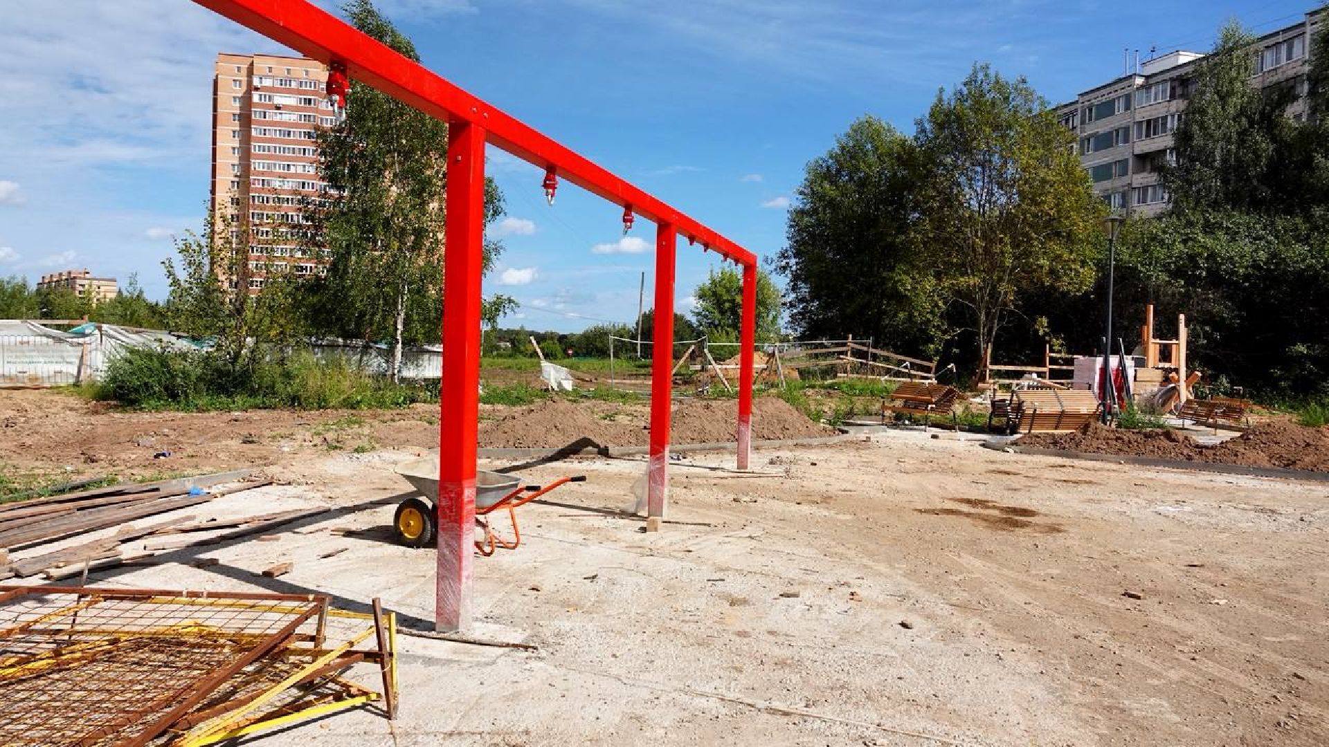 Благоустройство, Парк, Пешеходный маршрут, Сергиев Посад, Общественные территории,