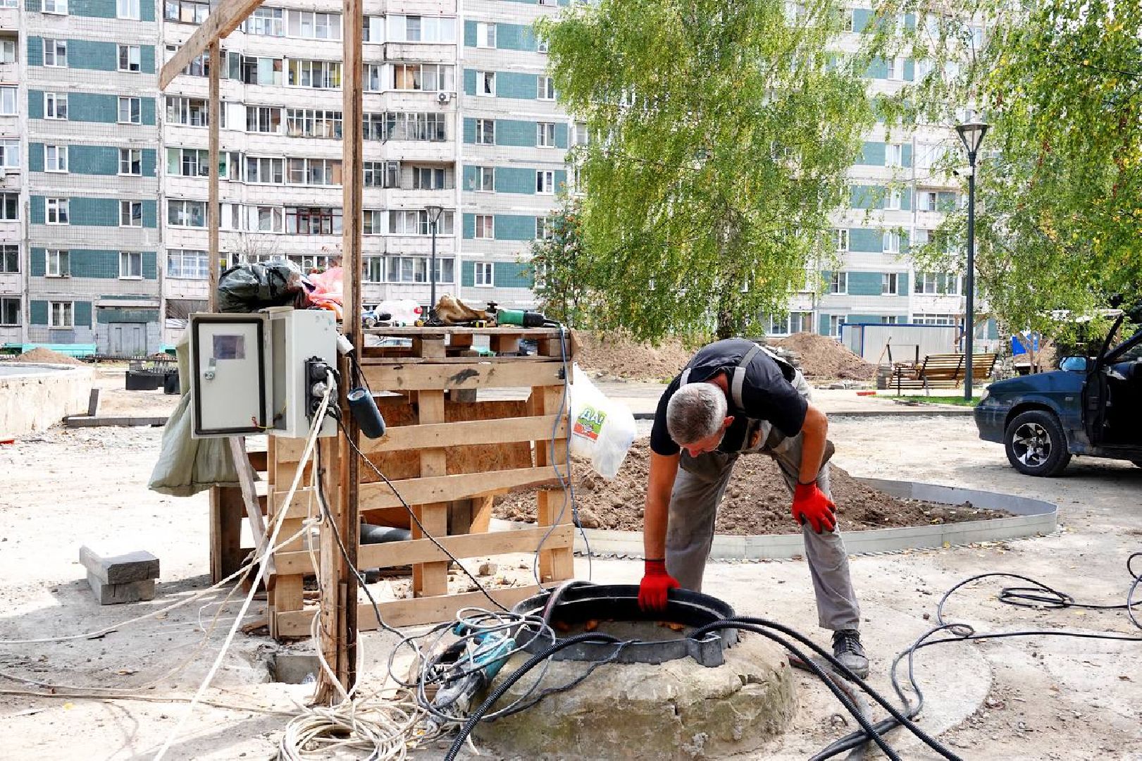 Благоустройство, Парк, Пешеходный маршрут, Сергиев Посад, Общественные территории,