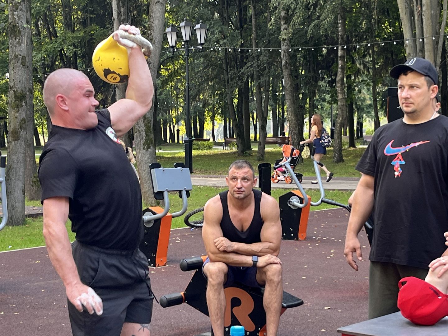 наро-фоминск, парк Победы Наро-Фоминск, казачий клуб Атаман, стритлифтинг, гиревой спорт, молодежный центр наро-фоминск,