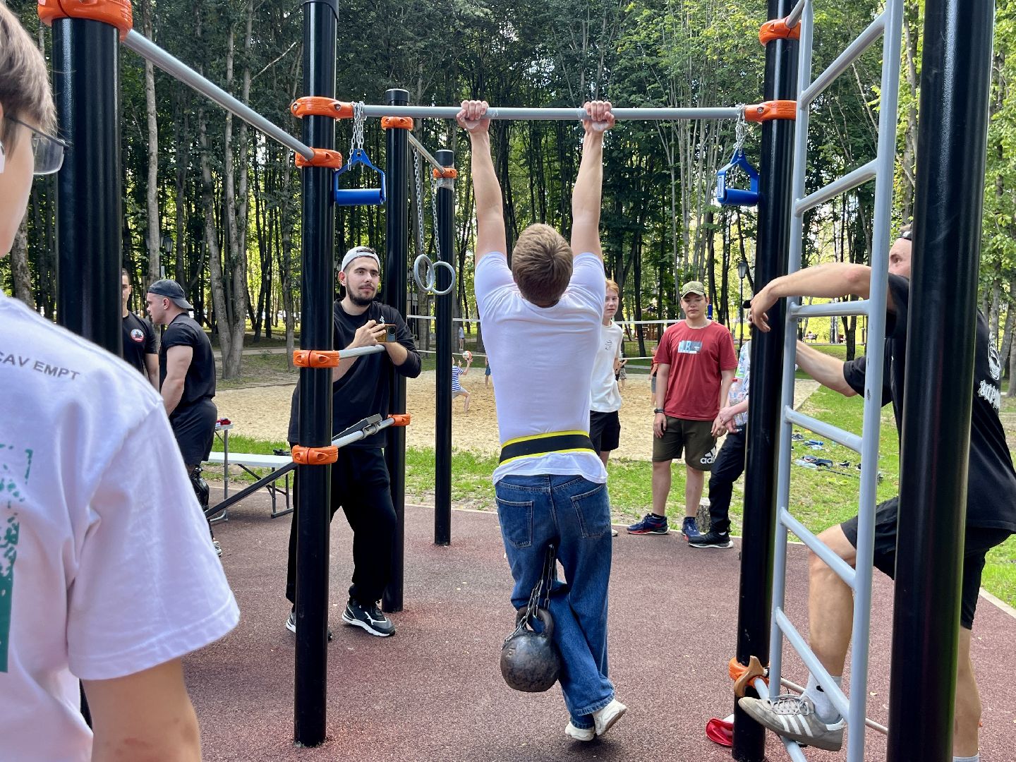 наро-фоминск, парк Победы Наро-Фоминск, казачий клуб Атаман, стритлифтинг, гиревой спорт, молодежный центр наро-фоминск,