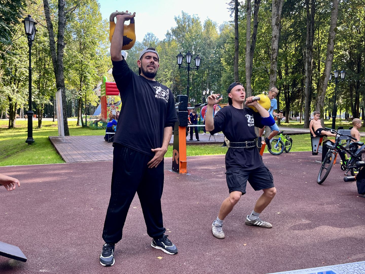 наро-фоминск, парк Победы Наро-Фоминск, казачий клуб Атаман, стритлифтинг, гиревой спорт, молодежный центр наро-фоминск,