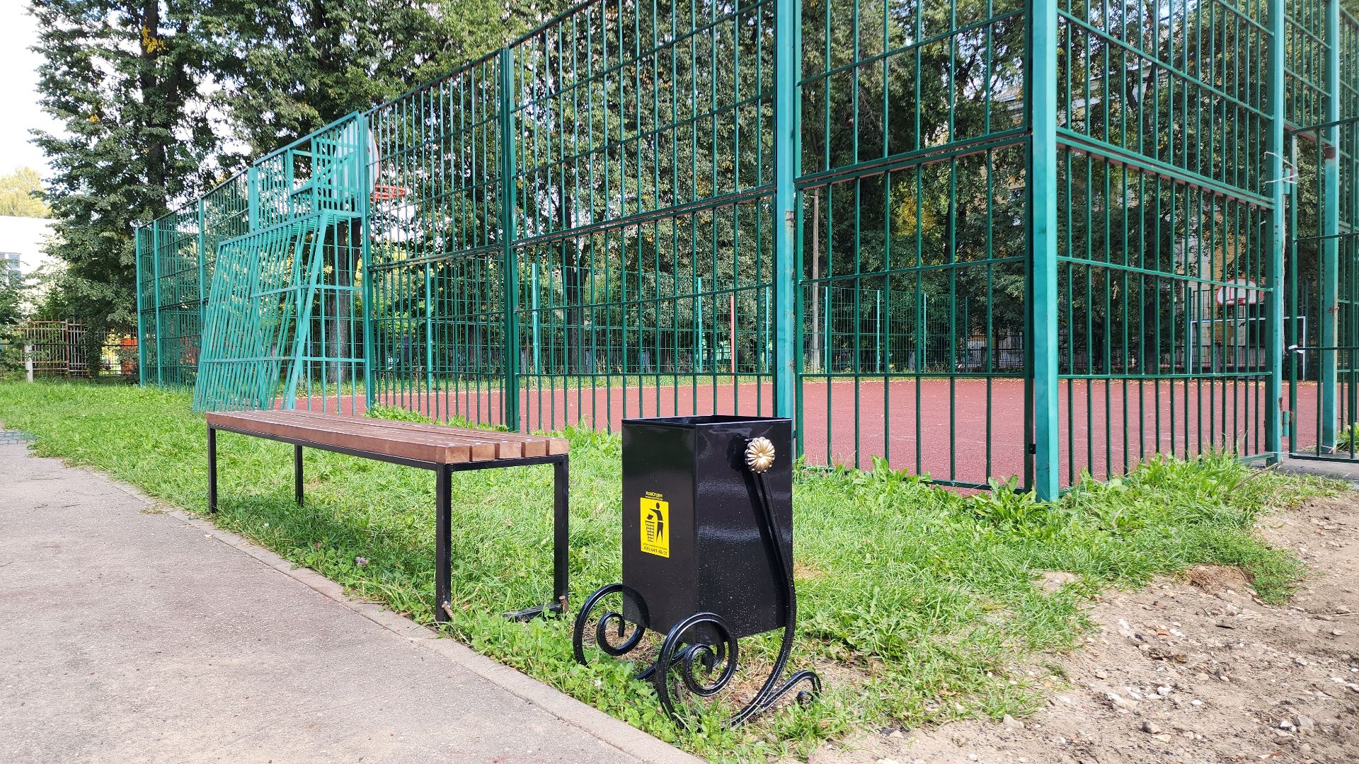 школа, школа 12, школьный стадион, открытый стадион, спорт, программа, программа губернатора, программа губернатора мо, топ 100 школ подмосковья, топ-100,