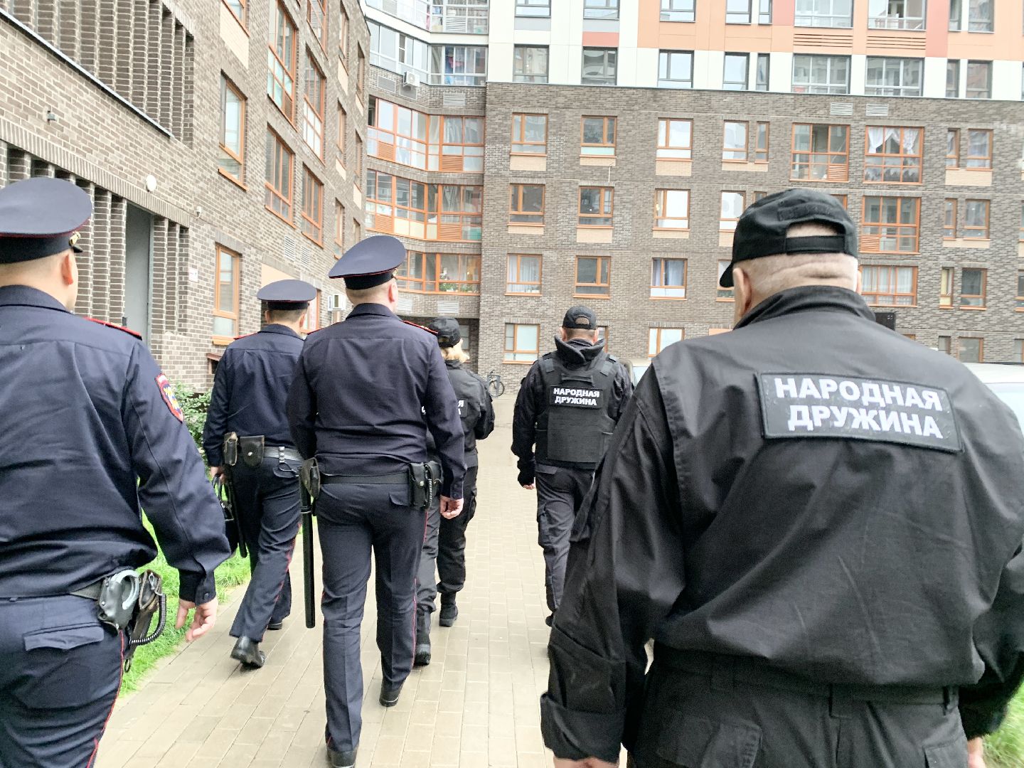 Балашиха, Подмосковье, Народные дружины, Главное управление региональной безопасности,