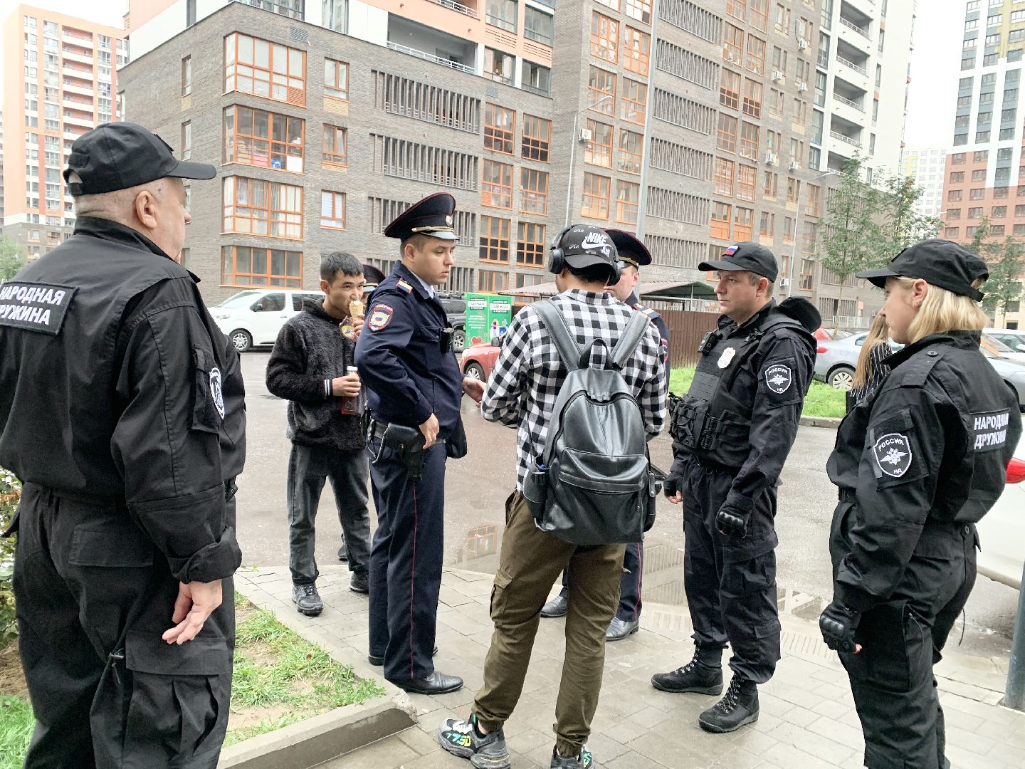 Балашиха, Подмосковье, Народные дружины, Главное управление региональной безопасности,