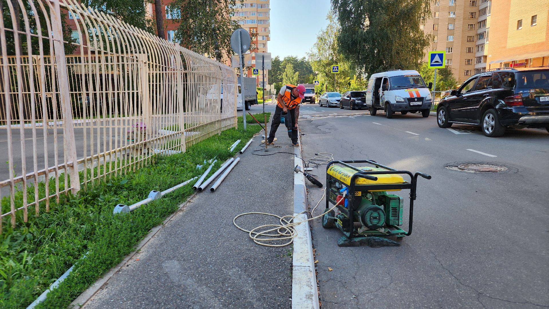 благоустройство, безопасность, пешеходная дорожка, близость к социальным объектам, протвино,