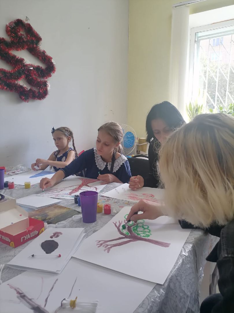 долгопрудный, кмц, арт-терапия, рисование пальцами,