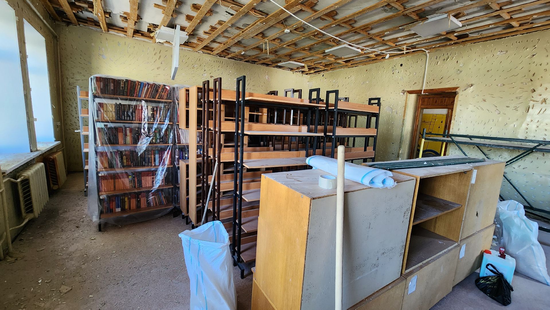 Бронницы, Ремонт библиотеки, Капремонт, библиотечно-информационный центр города бронницы,