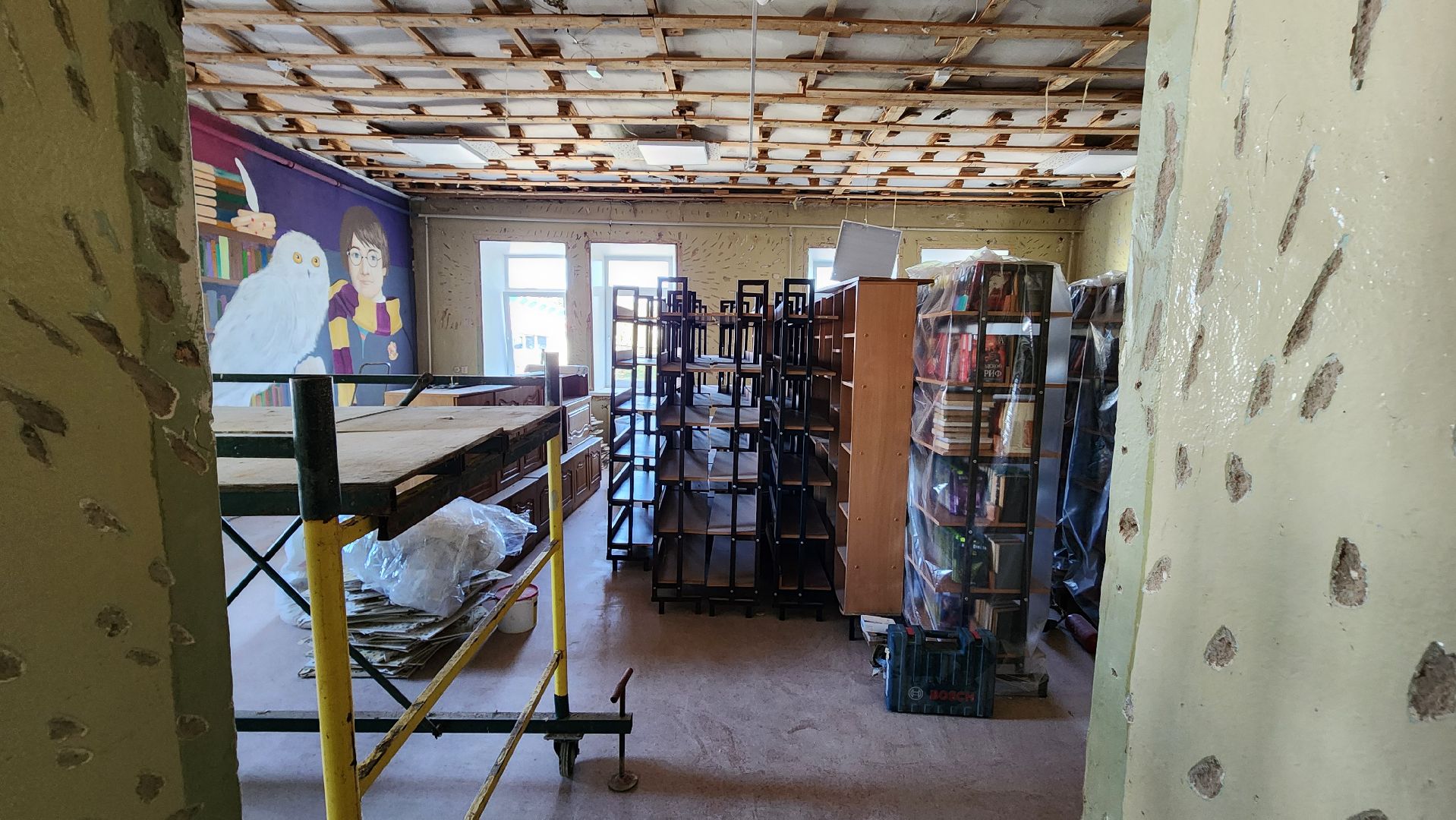 Бронницы, Ремонт библиотеки, Капремонт, библиотечно-информационный центр города бронницы,