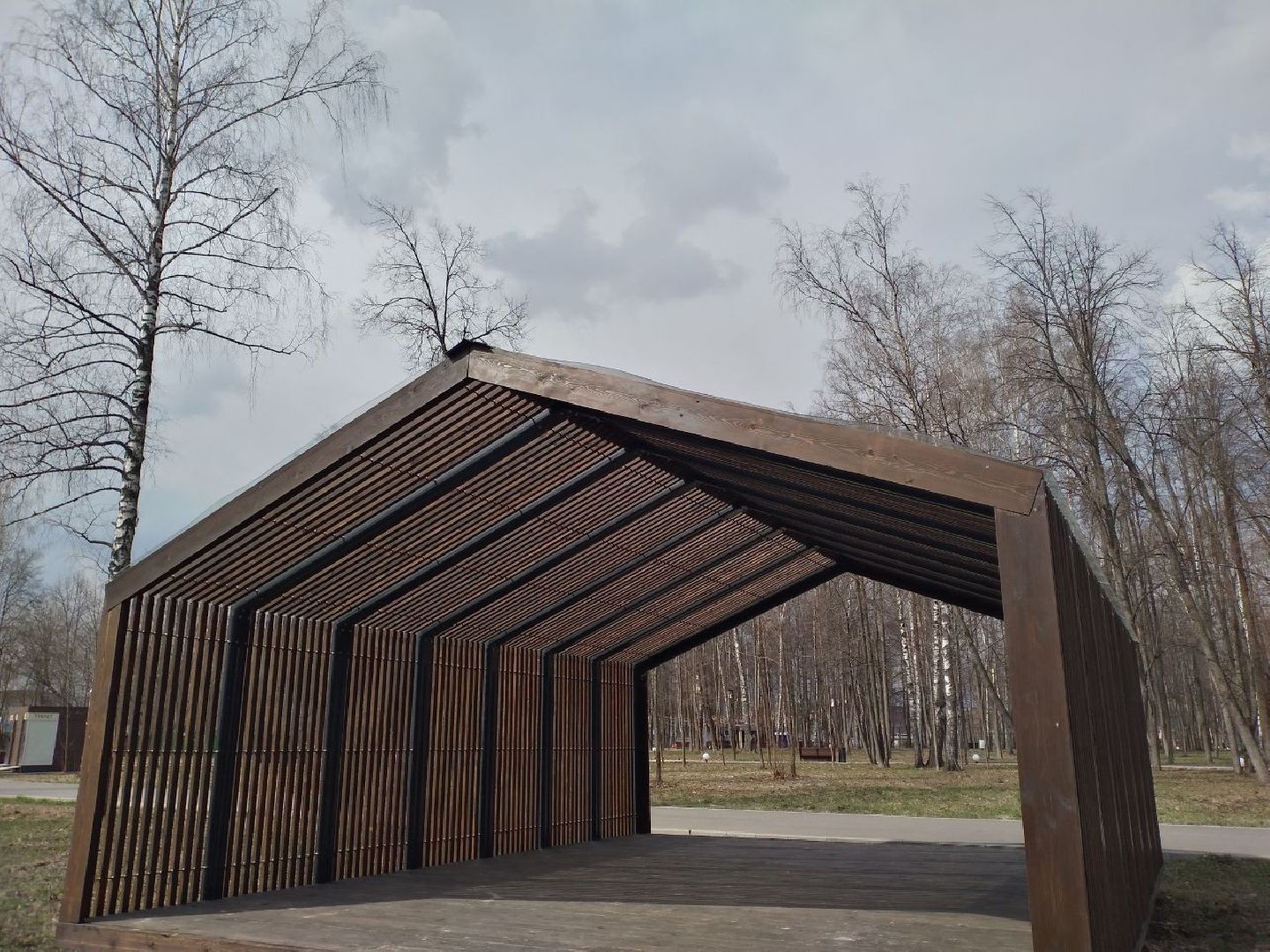 благоустройство, парк, Лосино-Петровский