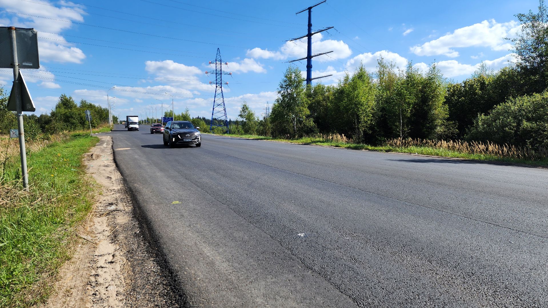Солнечногорск, Обуховское шоссе, Ленинградское шоссе, ремонт дороги,