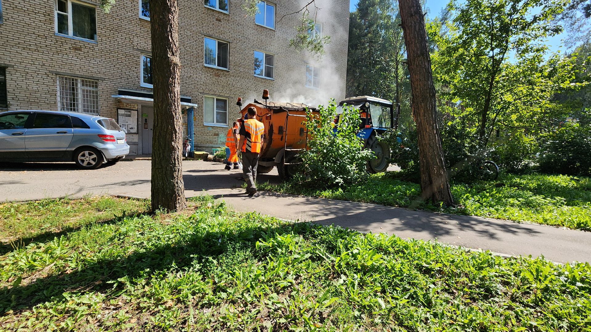 дороги, ямочный ремонт, протвино, комбинат благоустройства, ремонт дорог,