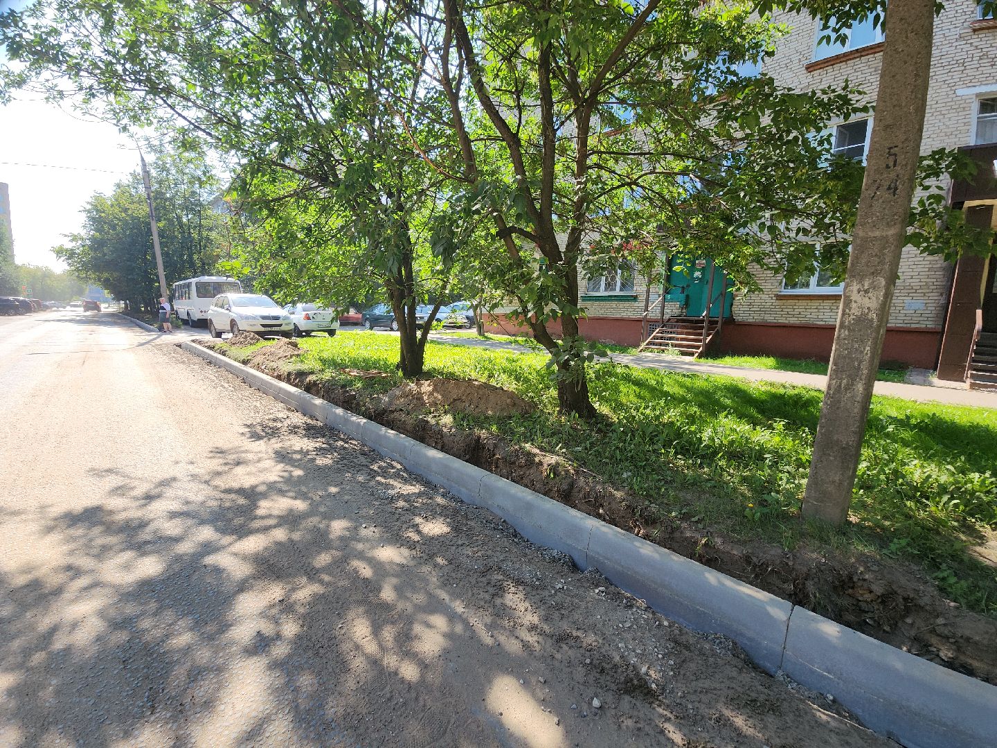 серпухов, подмосковье, ремонт дороги,