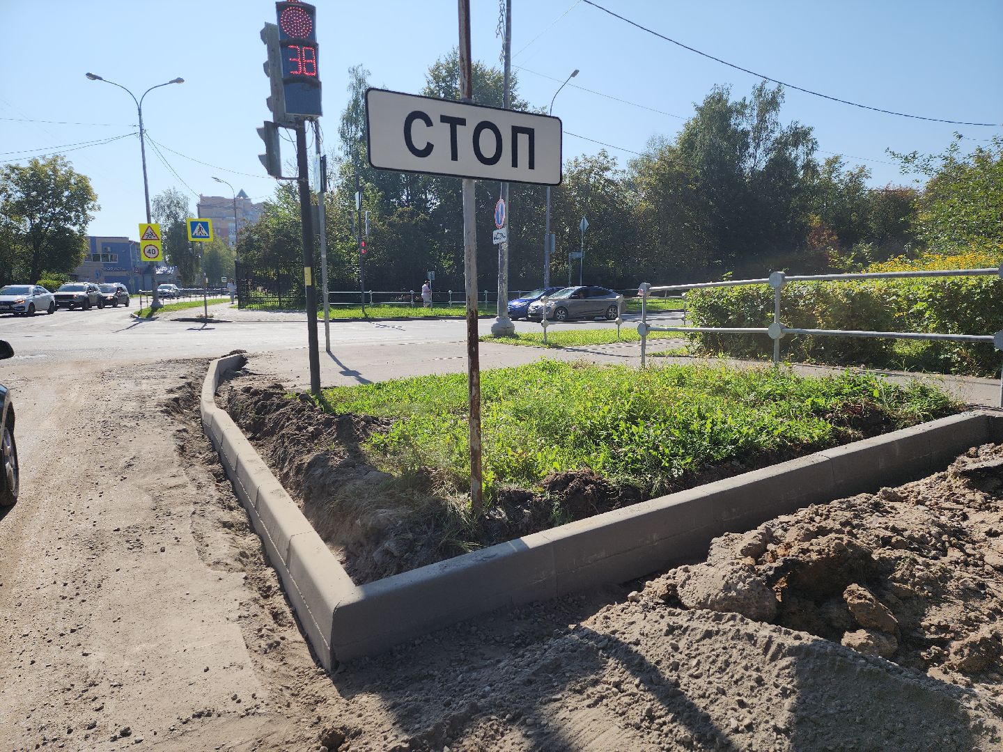 серпухов, подмосковье, ремонт дороги,