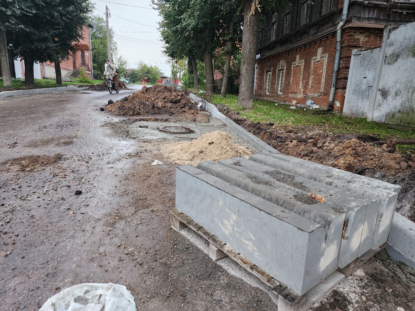 серпухов, подмосковье, ремонт дороги,