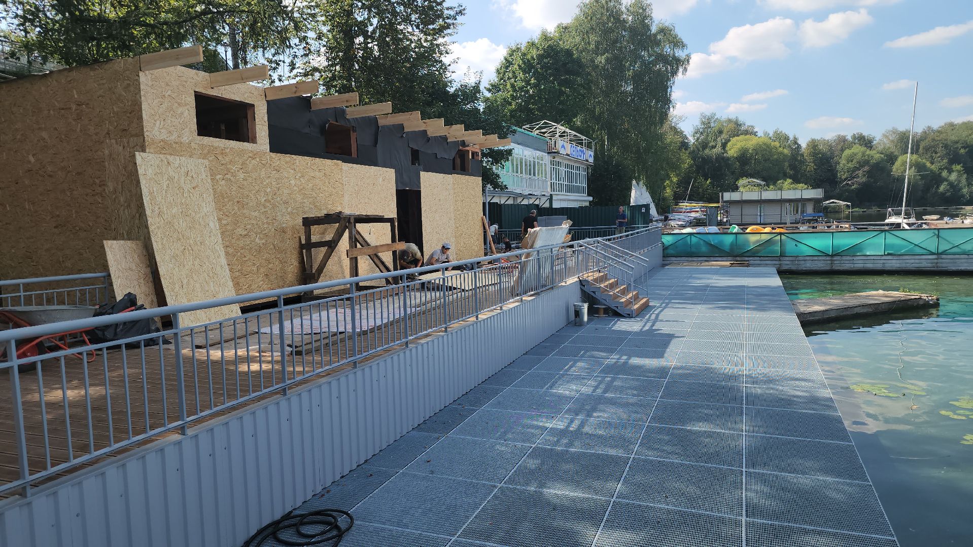 долгопрудный, котовский залив, водная сцена,котовские моржи, набережная,