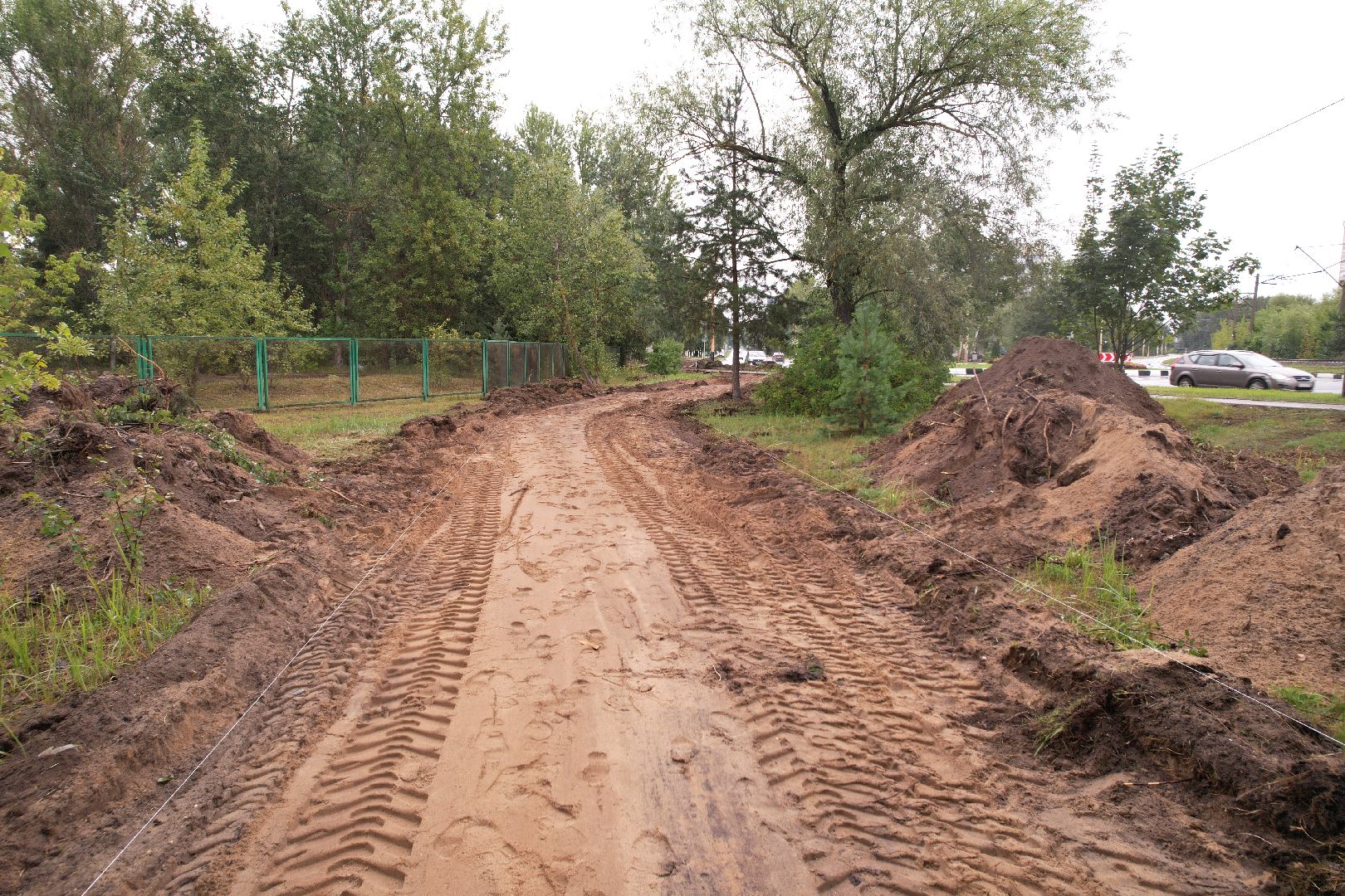 видео с коптера, дубна, набережная, благоустройство,