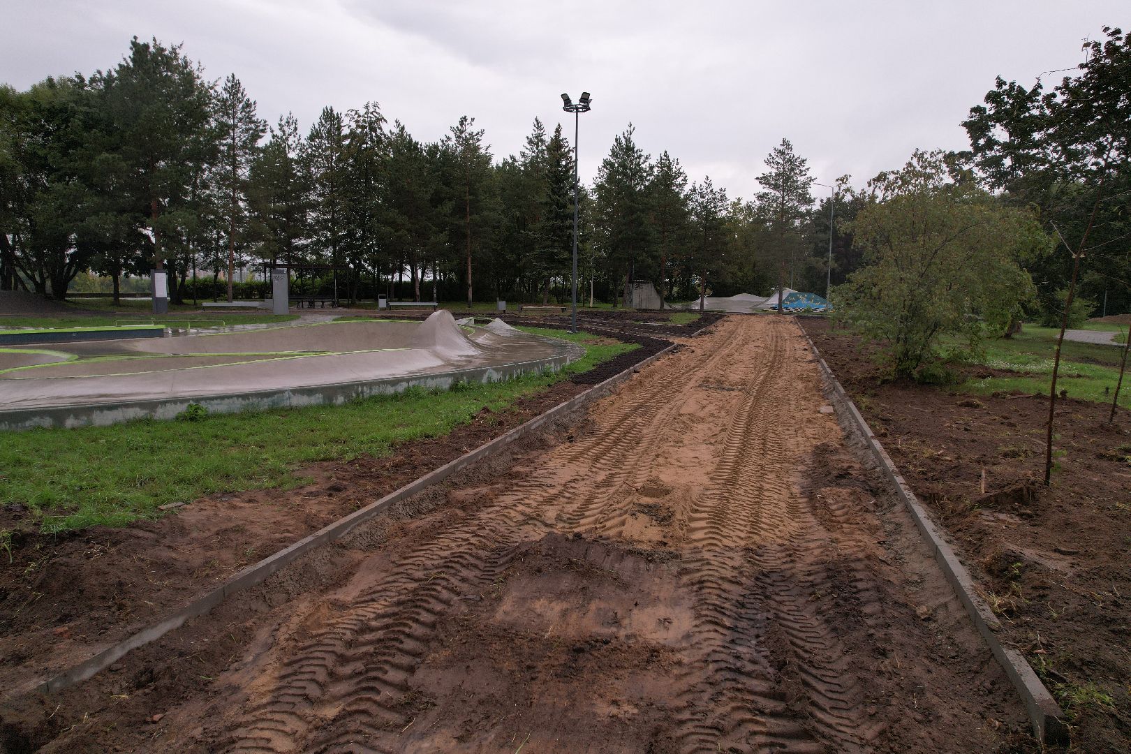видео с коптера, дубна, набережная, благоустройство,