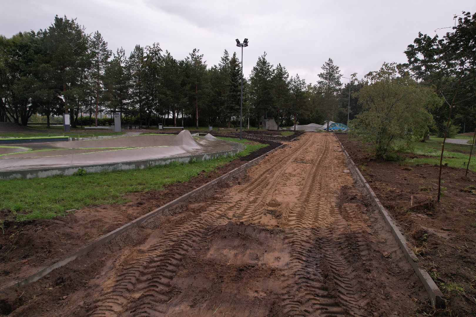 видео с коптера, дубна, набережная, благоустройство,
