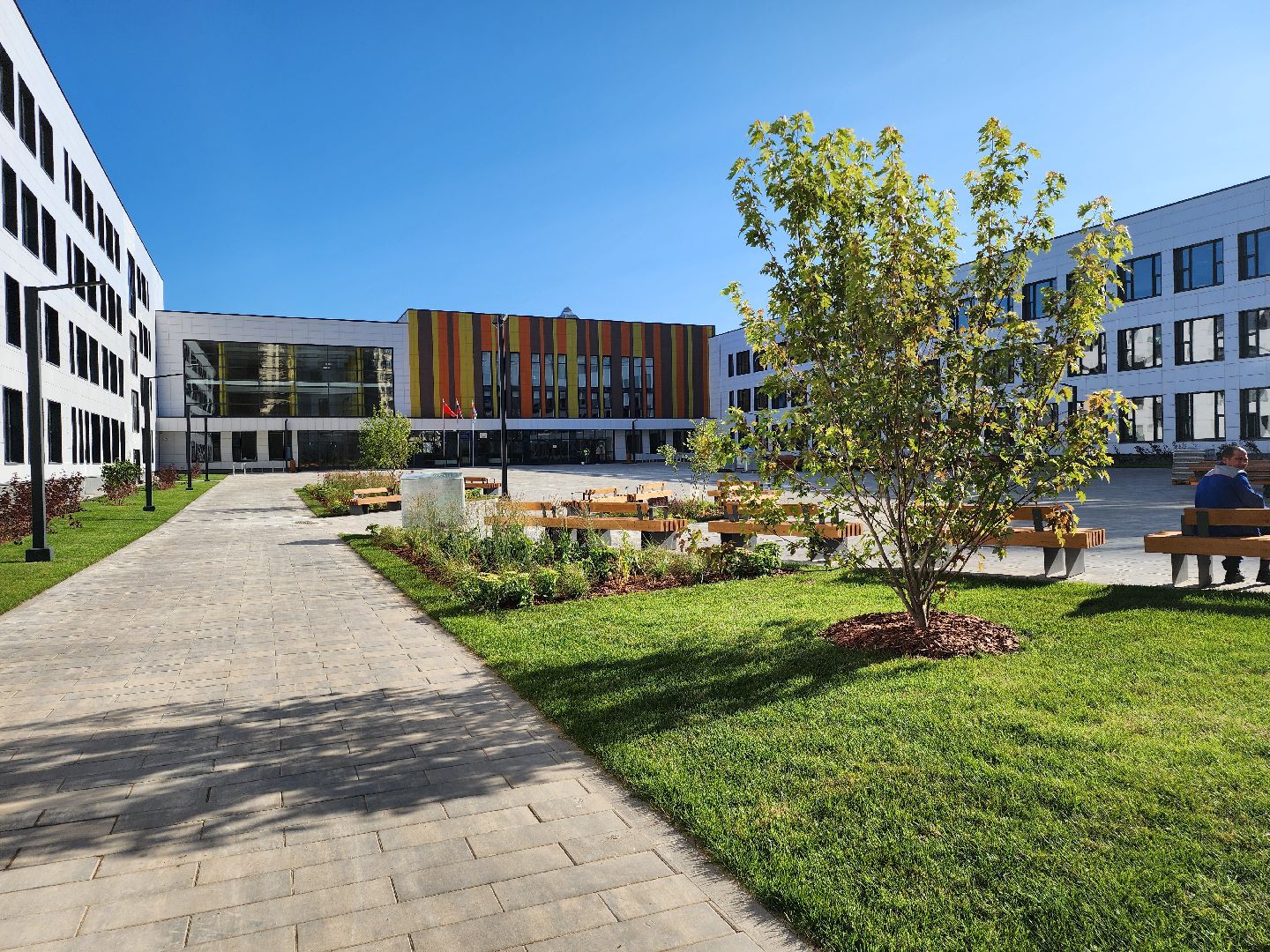 новая школа, строительство школы, мытищи,