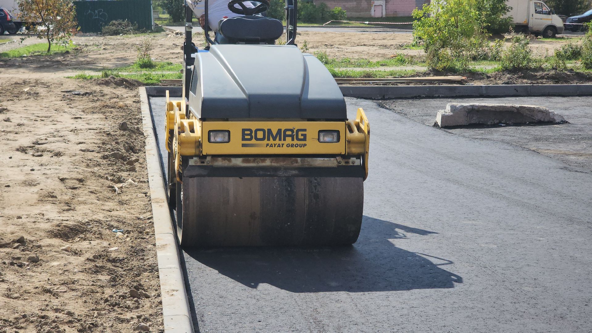 егорьевск, благоустройство, парковки, парковка, бордюры, тротуары,