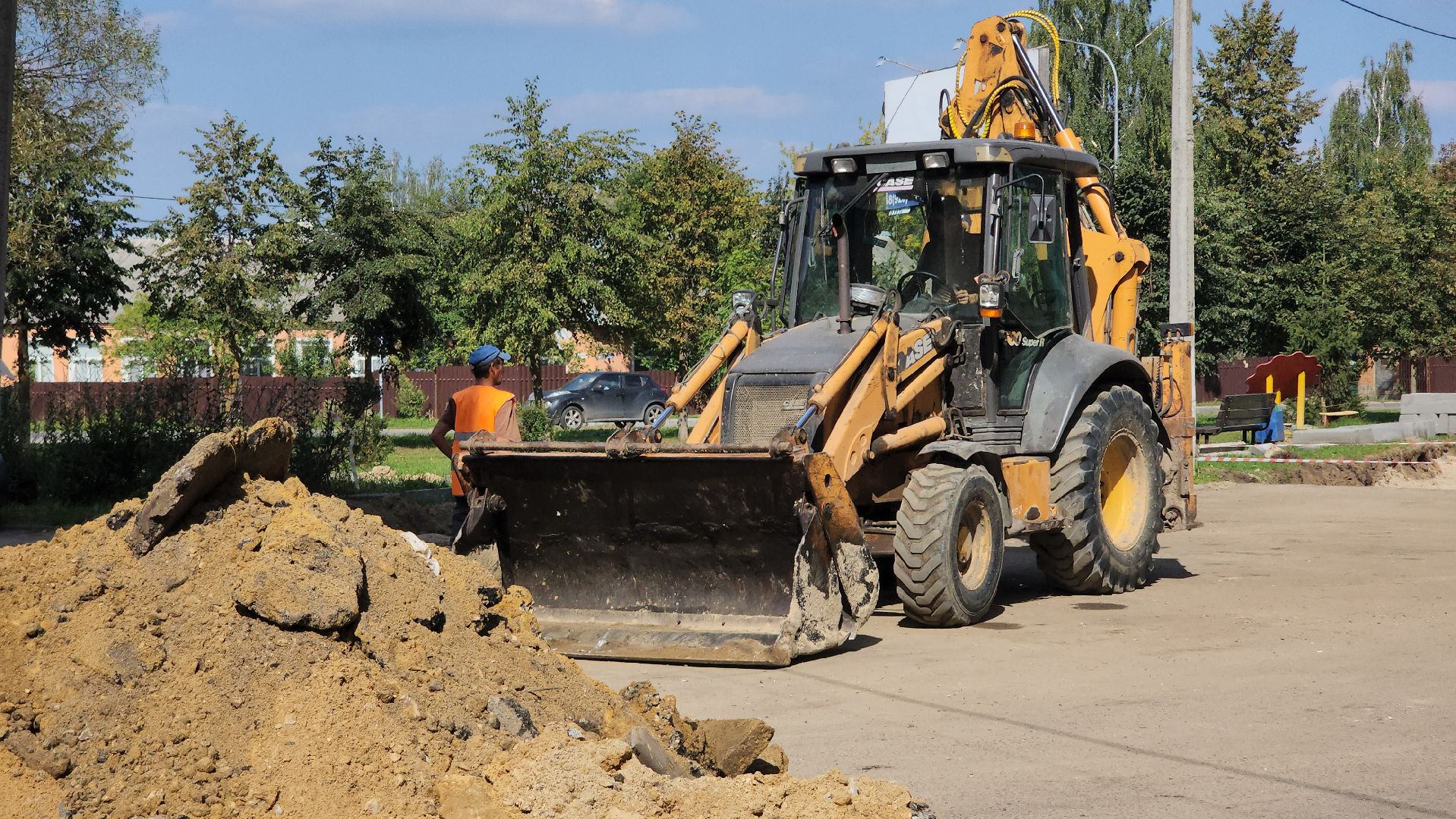егорьевск, благоустройство, парковки, парковка, бордюры, тротуары,