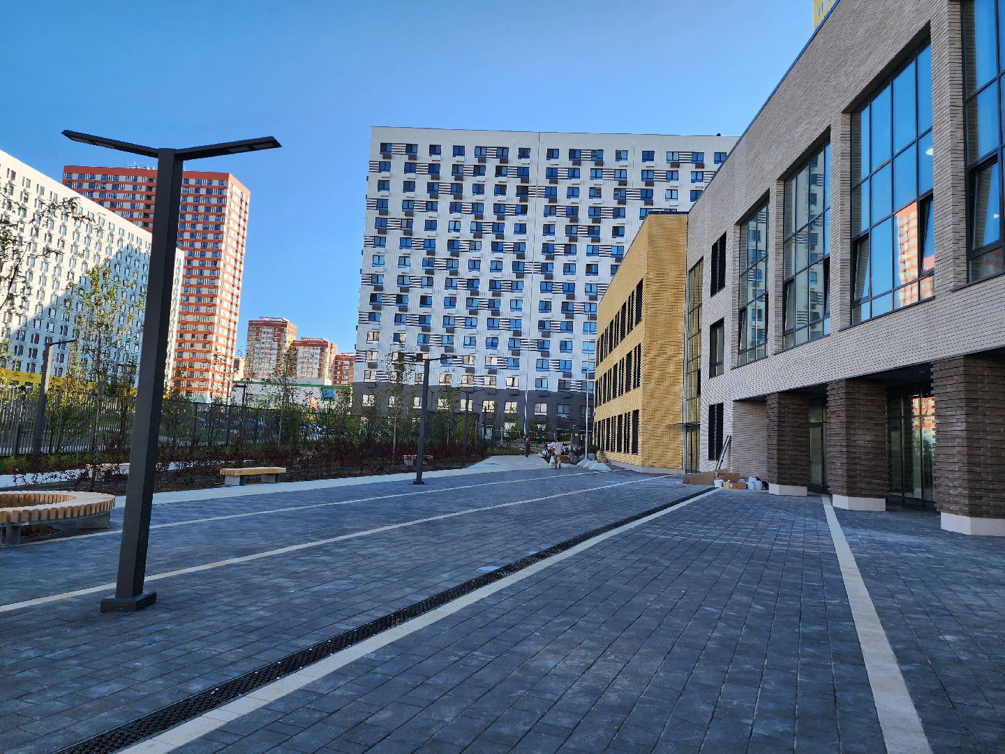 строительство школы, новая школа, мытищи,