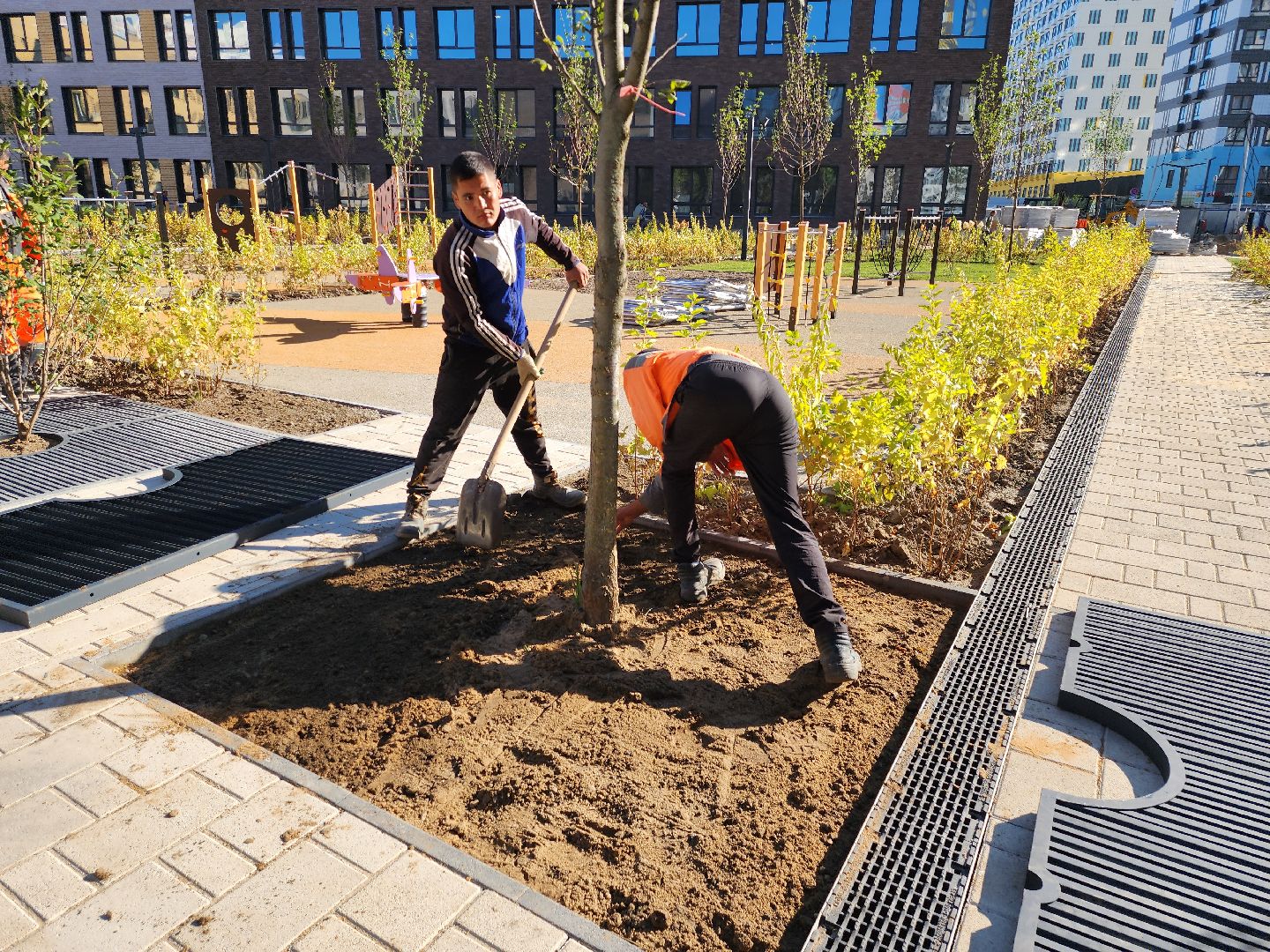 строительство школы, новая школа, мытищи,