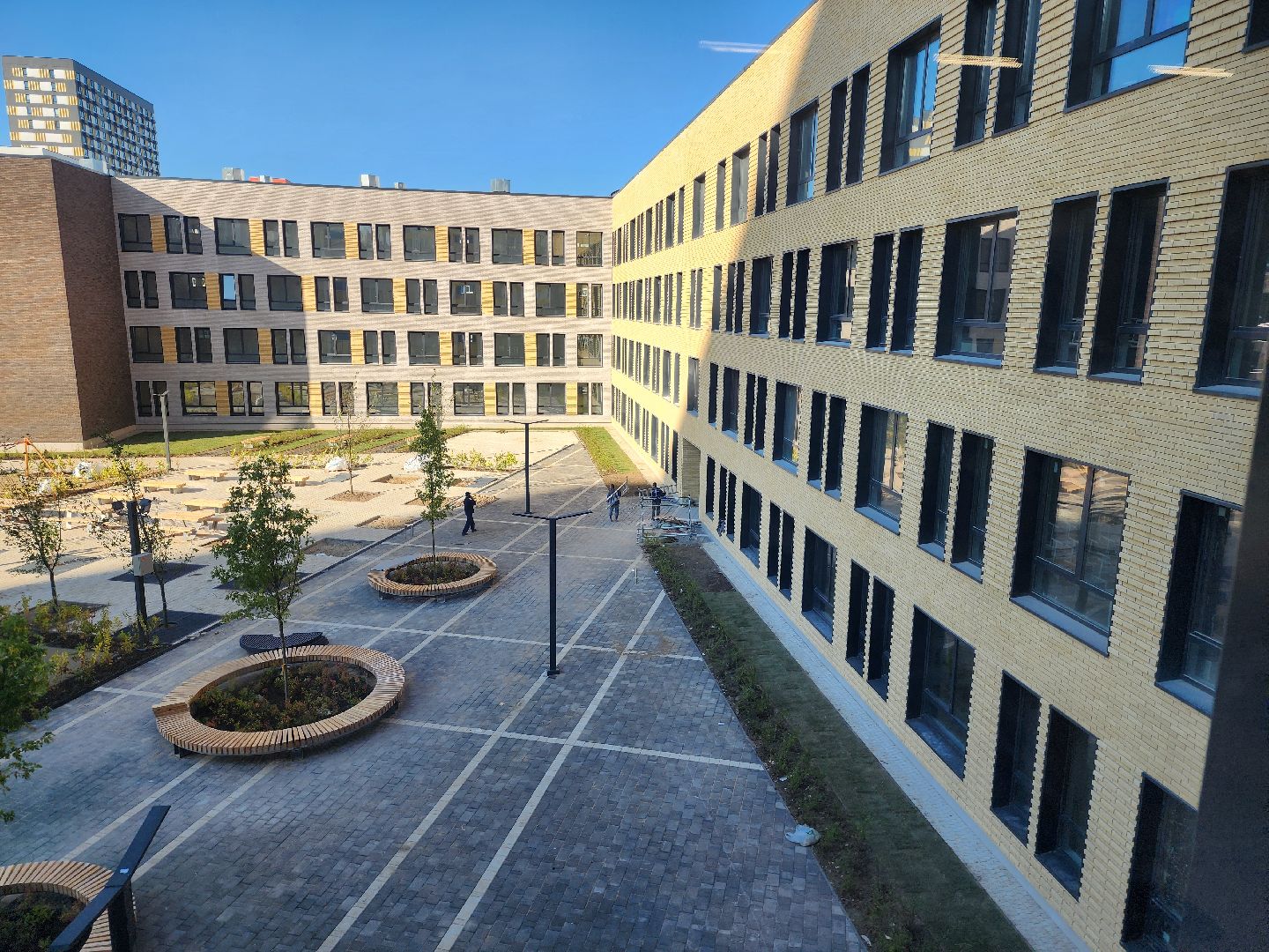 строительство школы, новая школа, мытищи,