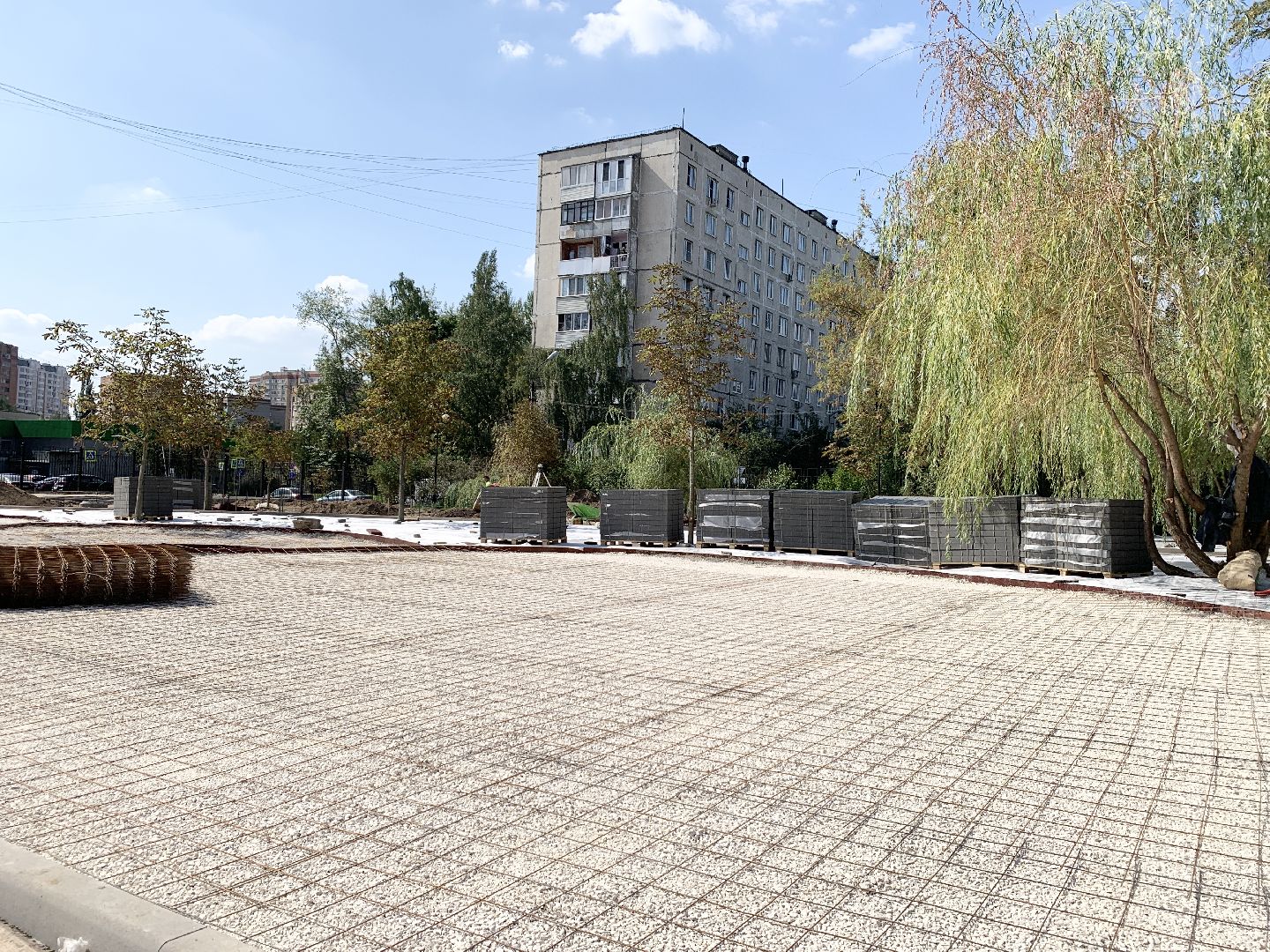 Балашиха, Подмосковье, Реконструкция стадиона Орион, Строительство,