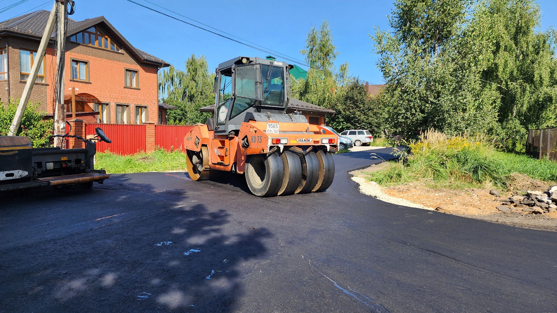Дороги, ремонт дороги, Подмосковье, домодедово, Поле чудес, Проезжая часть, расширение дороги,