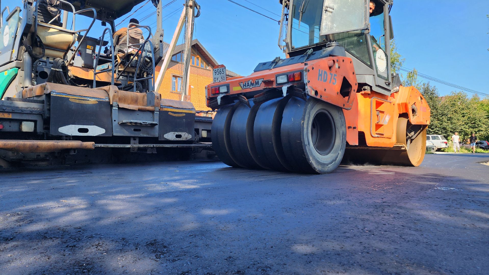 Дороги, ремонт дороги, Подмосковье, домодедово, Поле чудес, Проезжая часть, расширение дороги,