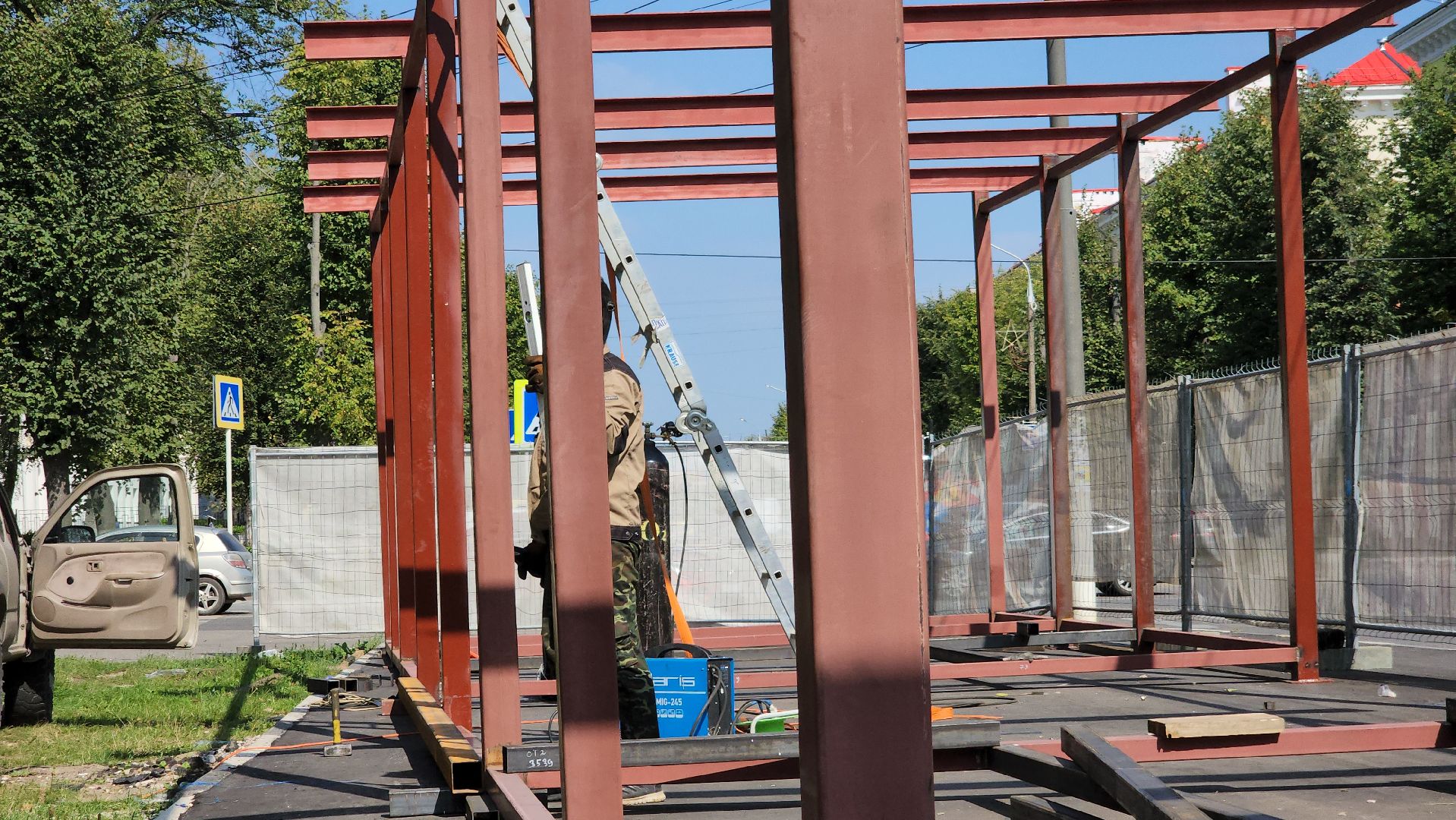 ступино, транспорт подмосковья,благоустройство,