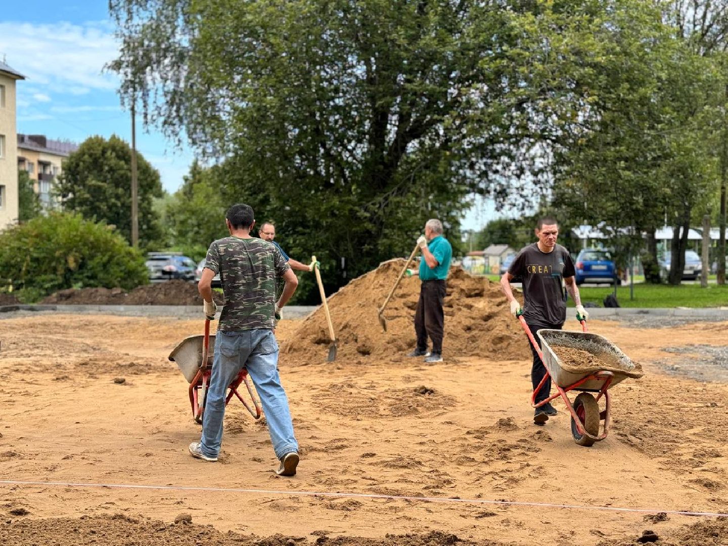губернаторская площадка, городской округ восход, дети, бригада рабочих,