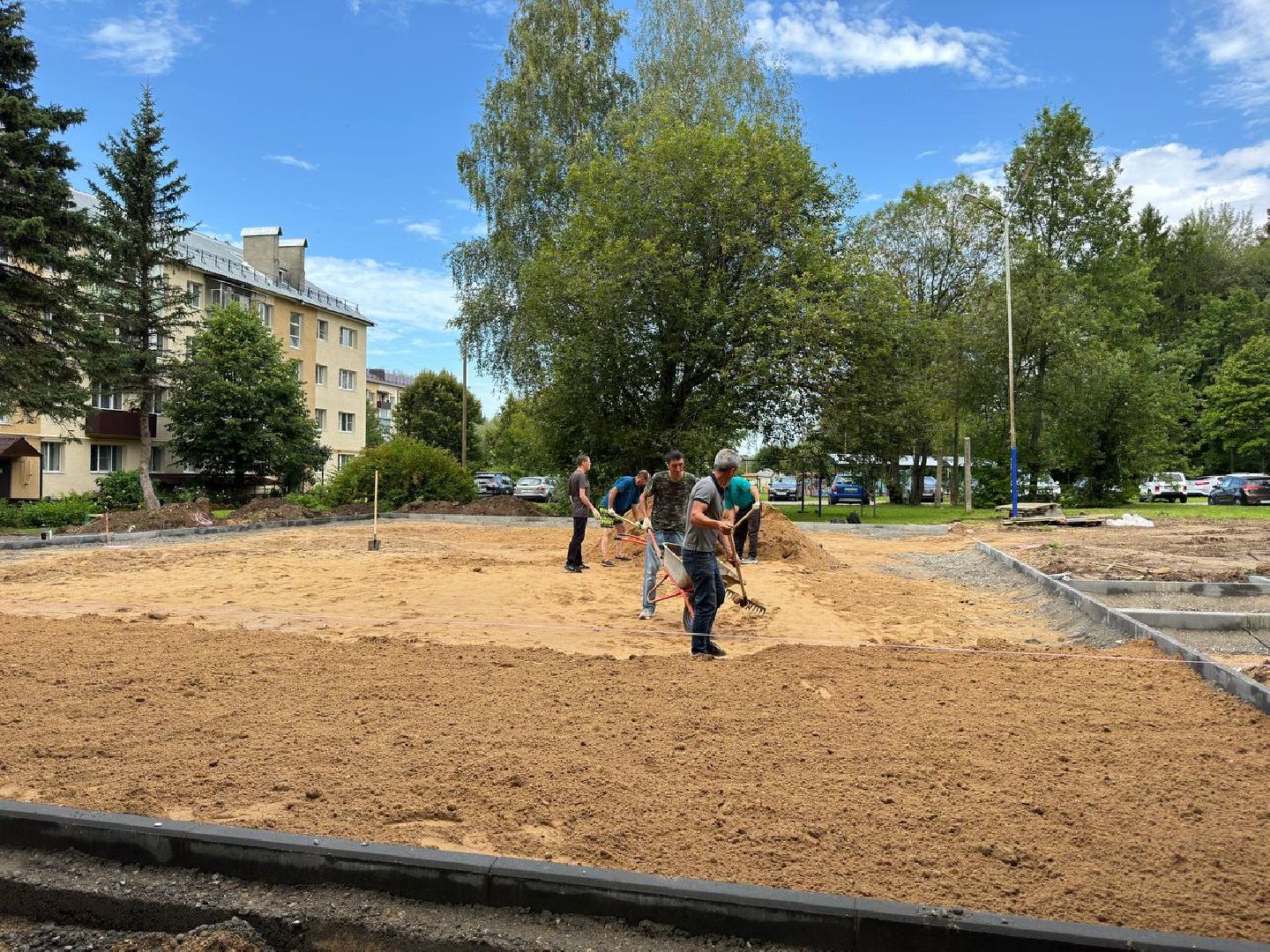 губернаторская площадка, городской округ восход, дети, бригада рабочих,