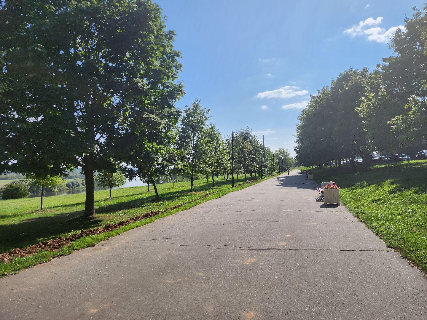 Коломна, светлый город, освещение улиц,