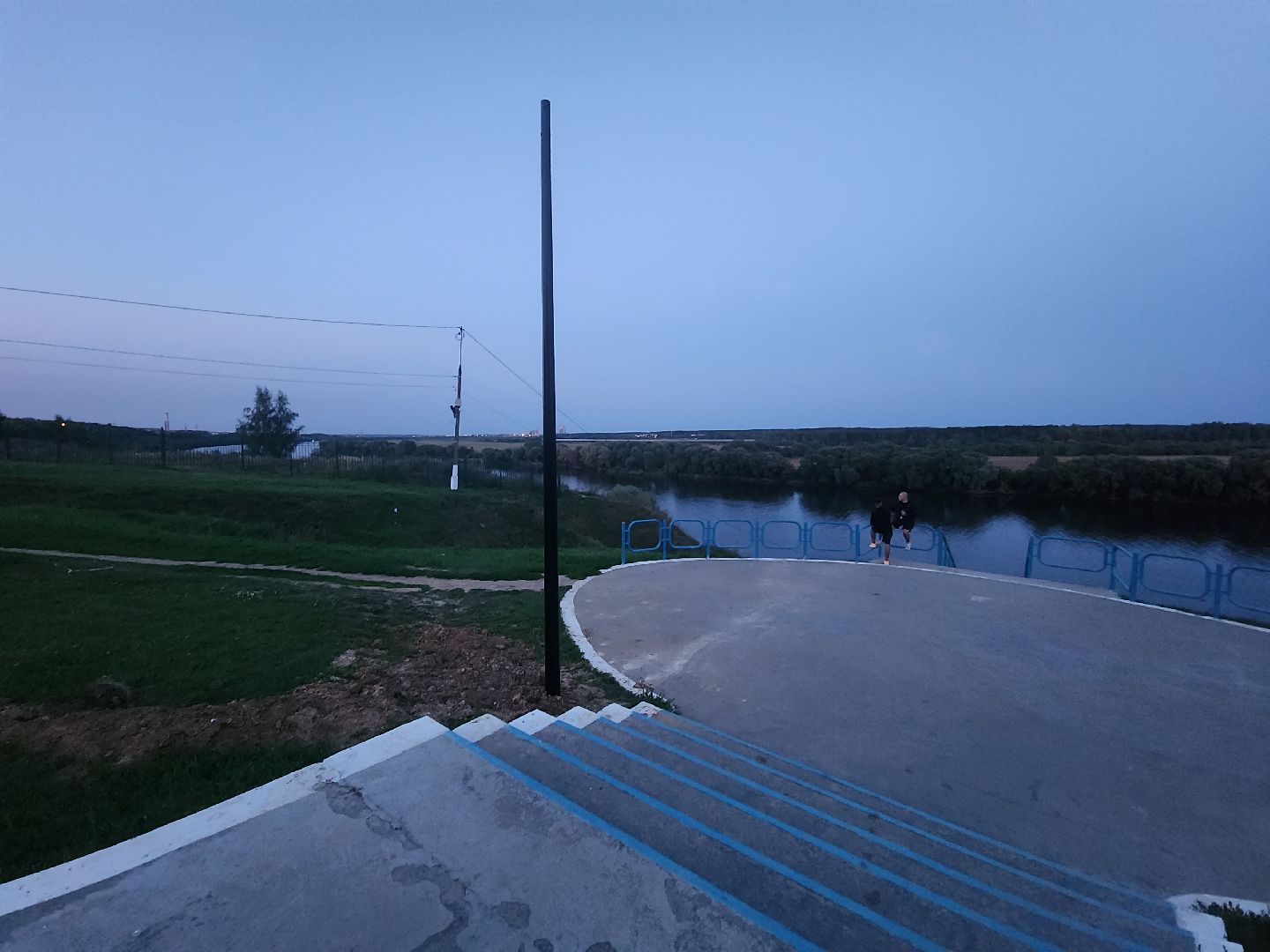 Коломна, светлый город, освещение улиц,