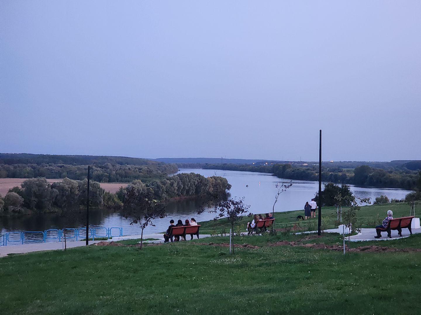 Коломна, светлый город, освещение улиц,