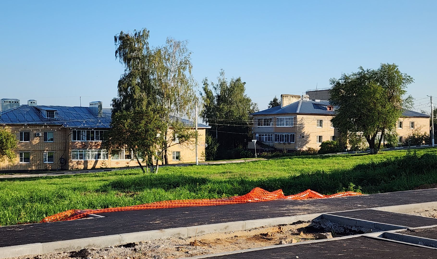 Звенигород, Саваинская Слобода, благоустройство, спортивная площадка,