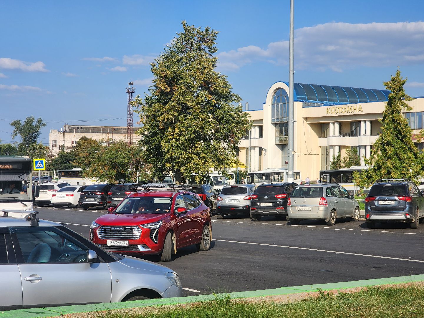 Коломна, дорожный ремонт, новый асфальт,