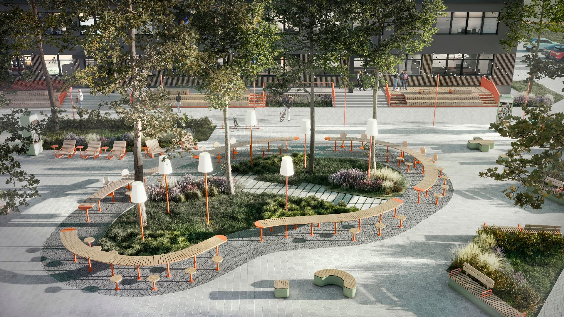 Лиаз парк, благоустройство, ликино-дулево, орехово-зуевский округ,