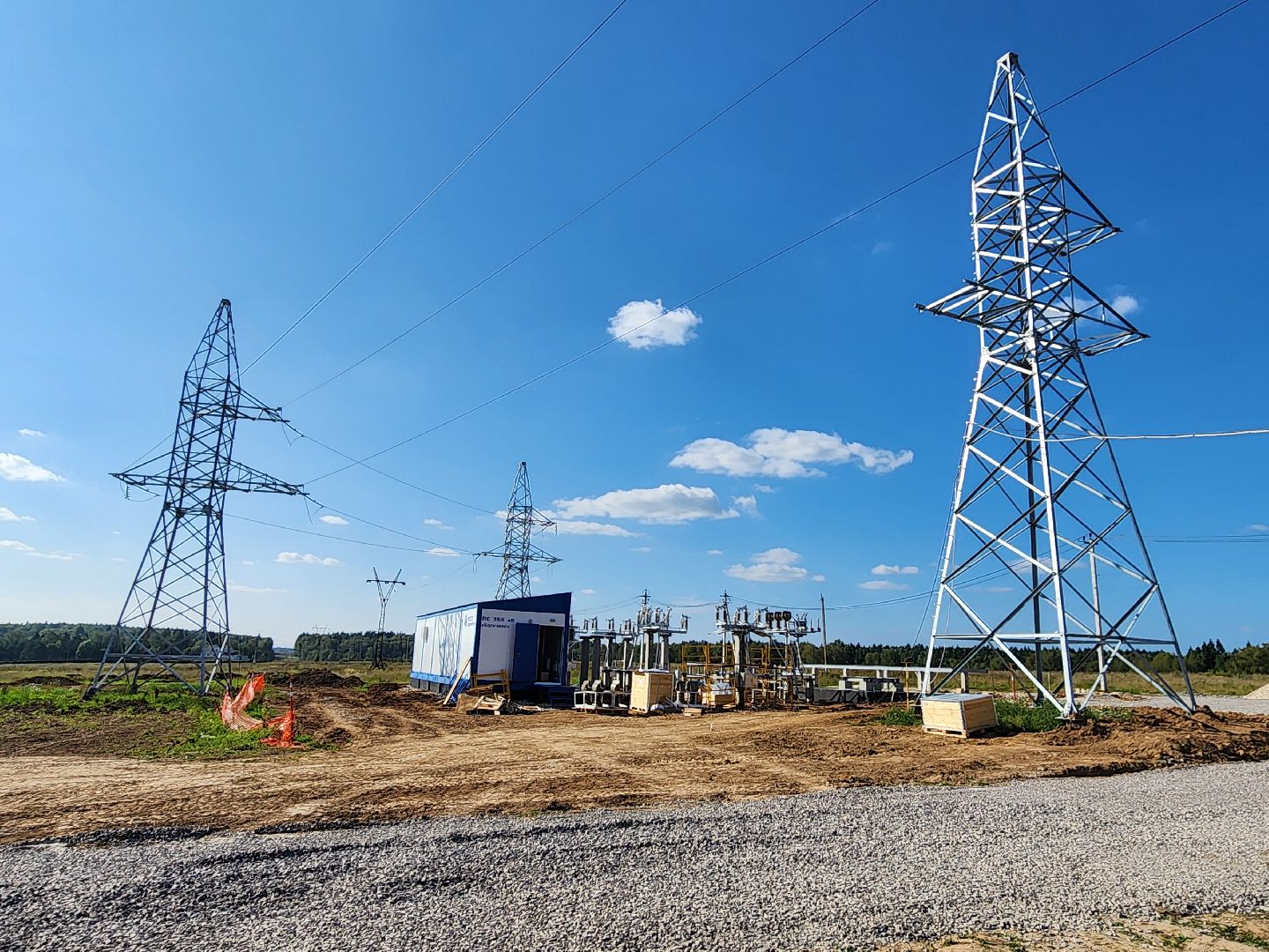 Чехов, деревня Бегичево, подстанция, питающий центр, строительство, программа модернизации, россети московский регион, глава округа михаил собакин, энергоснабжение,
