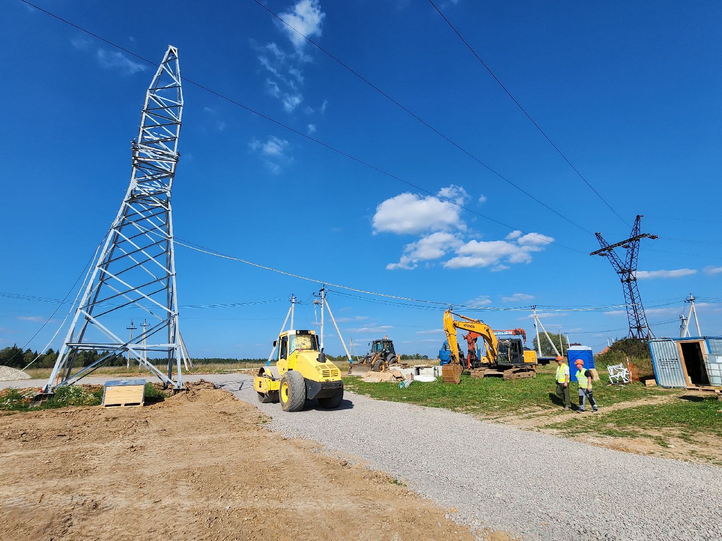 Чехов, деревня Бегичево, подстанция, питающий центр, строительство, программа модернизации, россети московский регион, глава округа михаил собакин, энергоснабжение,