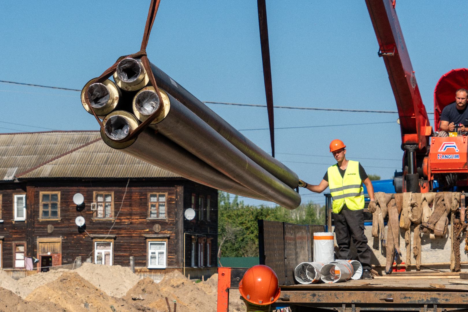 егорьевск, рязановский, ремонт, теплосети, капитальная замена труб, капитальный ремонт,