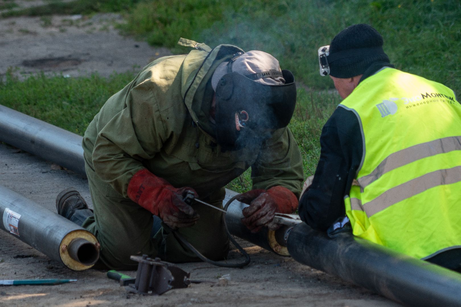 егорьевск, рязановский, ремонт, теплосети, капитальная замена труб, капитальный ремонт,