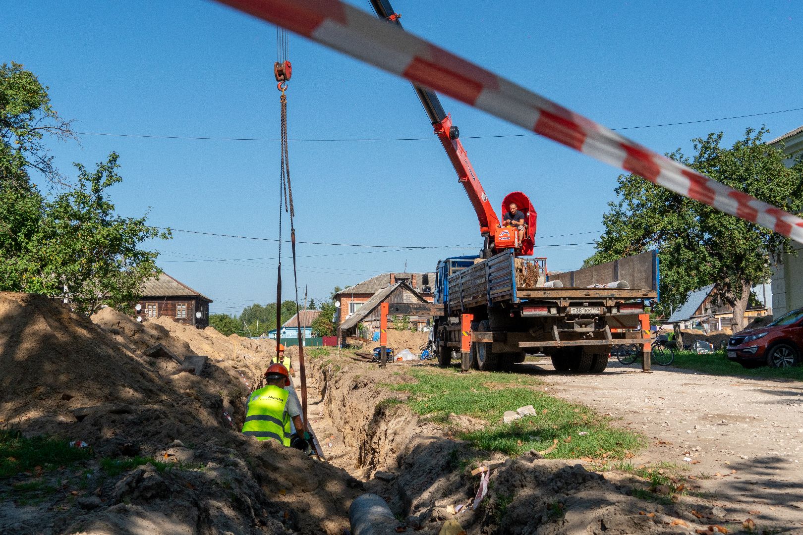 егорьевск, рязановский, ремонт, теплосети, капитальная замена труб, капитальный ремонт,