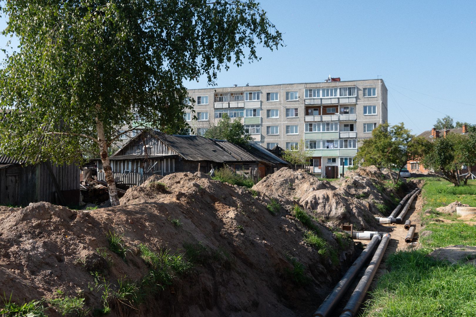 егорьевск, рязановский, ремонт, теплосети, капитальная замена труб, капитальный ремонт,