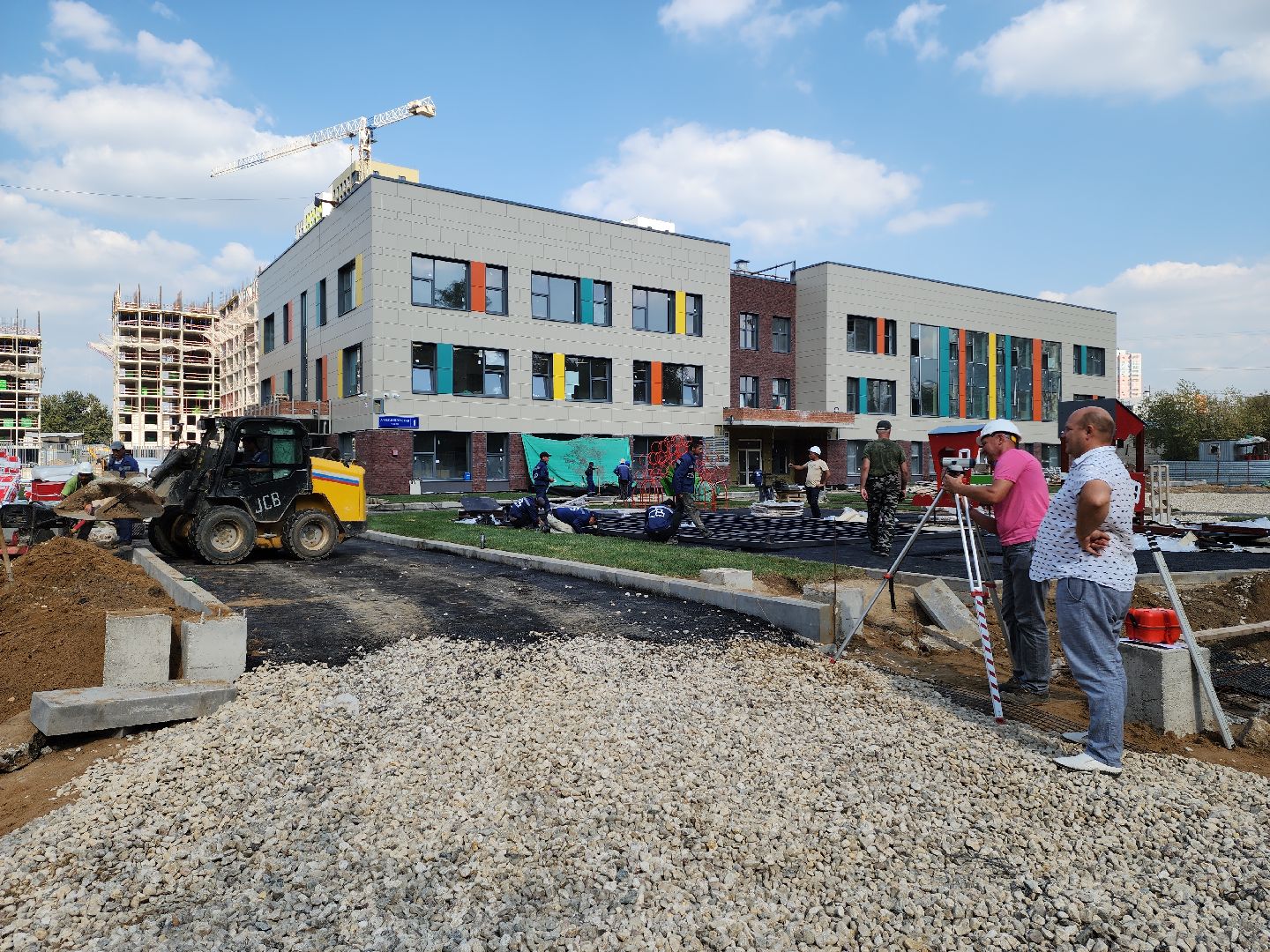 красногорск, строительство детского сада,