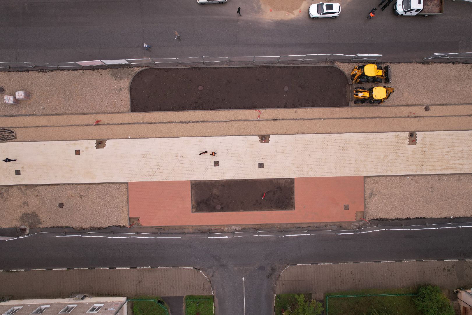 видео с коптера, дубна, благоустройство,