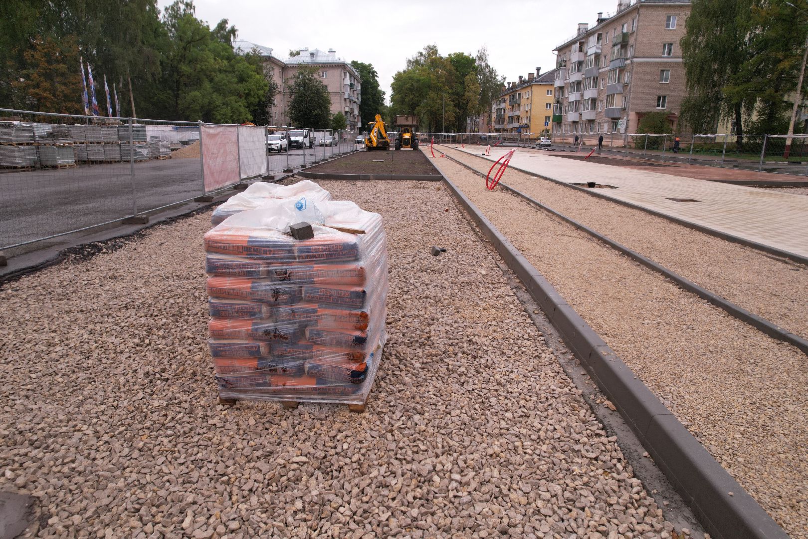 видео с коптера, дубна, благоустройство,