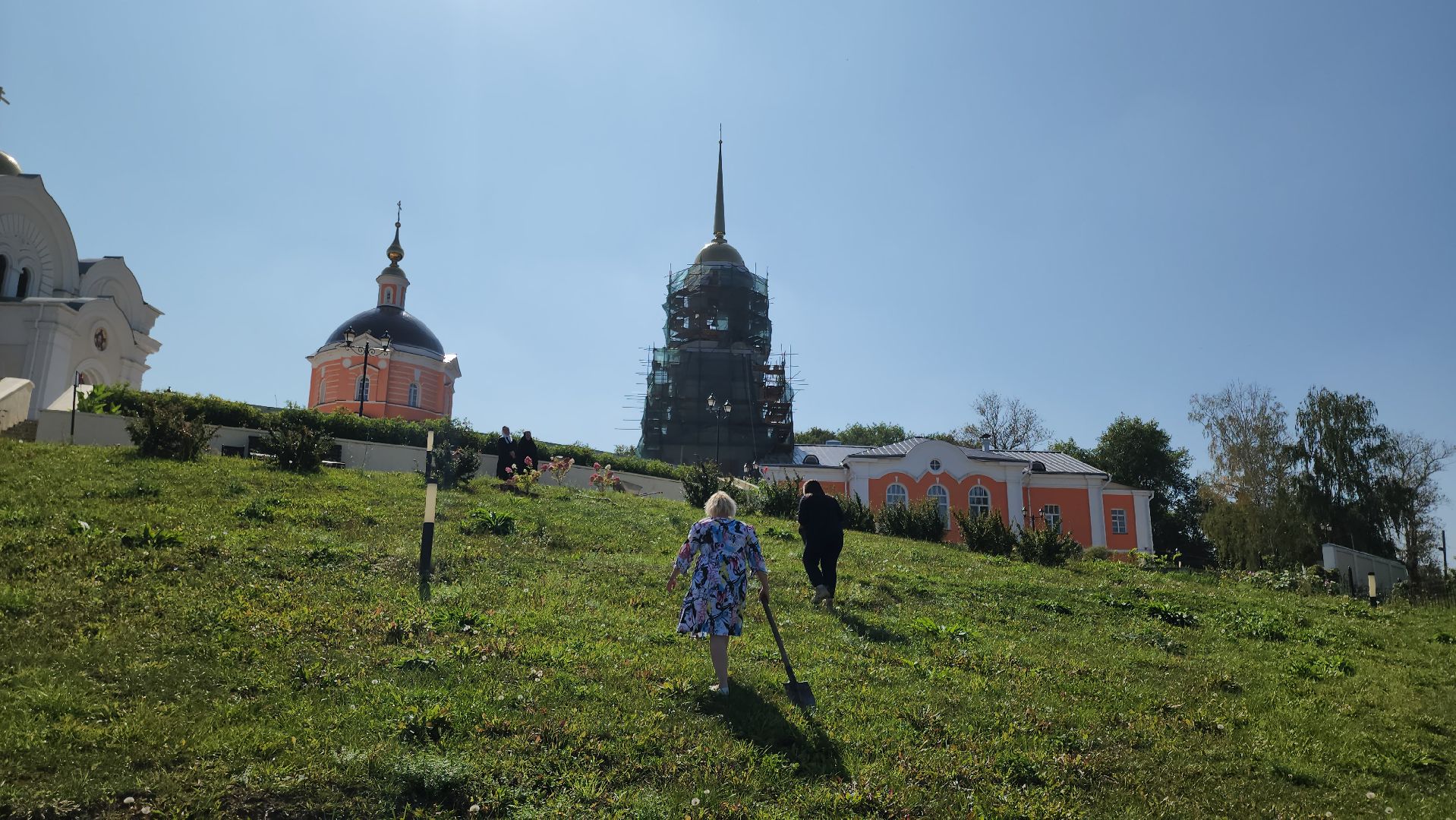 кашира, благоустройство, никитский монастырь, гортензии,